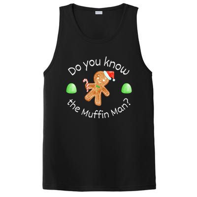 Merry Christmas Gingerbread Do You Know The Muffin Man PosiCharge Competitor Tank