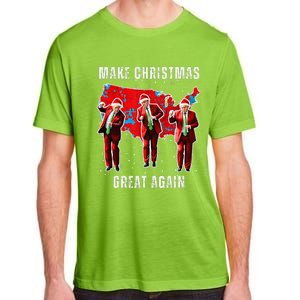 Make Christmas Great Again Trump Pajamas Ugly Adult ChromaSoft Performance T-Shirt