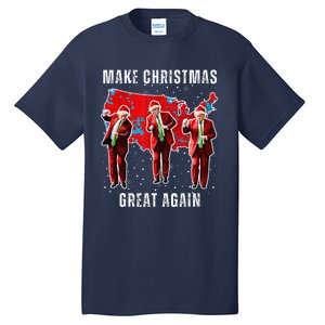 Make Christmas Great Again Trump Pajamas Ugly Tall T-Shirt