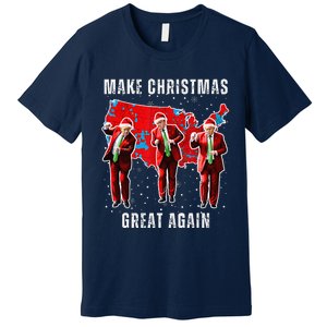 Make Christmas Great Again Trump Pajamas Ugly Premium T-Shirt