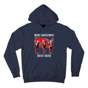 Make Christmas Great Again Trump Pajamas Ugly Tall Hoodie