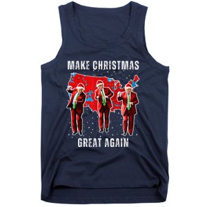 Make Christmas Great Again Trump Pajamas Ugly Tank Top