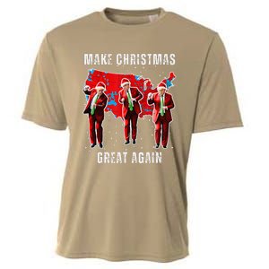 Make Christmas Great Again Trump Pajamas Ugly Cooling Performance Crew T-Shirt