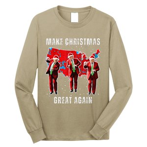 Make Christmas Great Again Trump Pajamas Ugly Long Sleeve Shirt