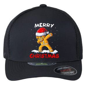 Merry Christmas Gingerbread Xmas Christmas Cookie Bakers Flexfit Unipanel Trucker Cap