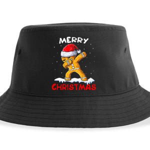 Merry Christmas Gingerbread Xmas Christmas Cookie Bakers Sustainable Bucket Hat