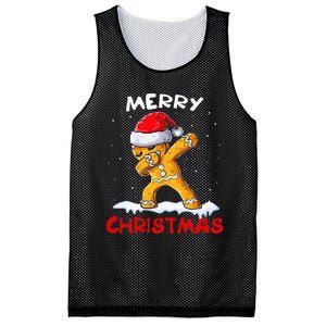 Merry Christmas Gingerbread Xmas Christmas Cookie Bakers Mesh Reversible Basketball Jersey Tank