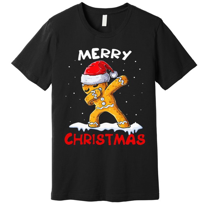 Merry Christmas Gingerbread Xmas Christmas Cookie Bakers Premium T-Shirt