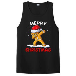 Merry Christmas Gingerbread Xmas Christmas Cookie Bakers PosiCharge Competitor Tank