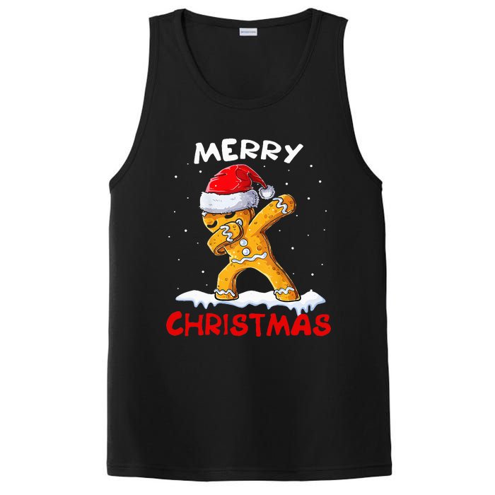 Merry Christmas Gingerbread Xmas Christmas Cookie Bakers PosiCharge Competitor Tank