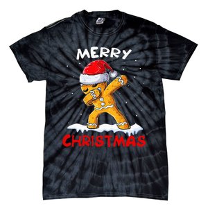 Merry Christmas Gingerbread Xmas Christmas Cookie Bakers Tie-Dye T-Shirt