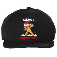 Merry Christmas Gingerbread Xmas Christmas Cookie Bakers Wool Snapback Cap