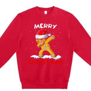 Merry Christmas Gingerbread Xmas Christmas Cookie Bakers Premium Crewneck Sweatshirt