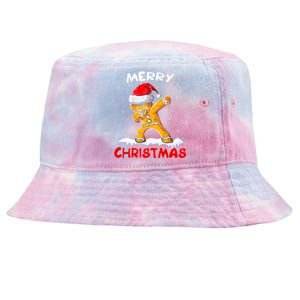 Merry Christmas Gingerbread Xmas Christmas Cookie Bakers Tie-Dyed Bucket Hat