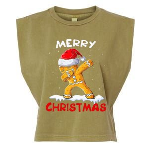 Merry Christmas Gingerbread Xmas Christmas Cookie Bakers Garment-Dyed Women's Muscle Tee