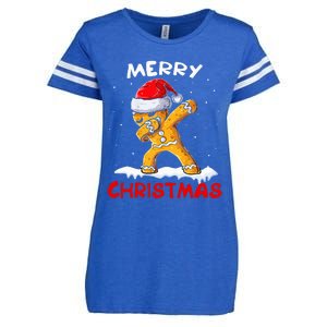 Merry Christmas Gingerbread Xmas Christmas Cookie Bakers Enza Ladies Jersey Football T-Shirt