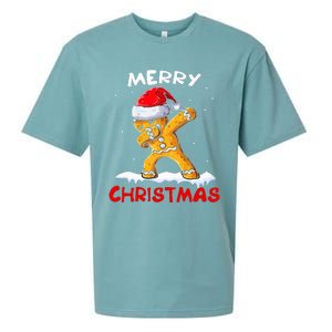 Merry Christmas Gingerbread Xmas Christmas Cookie Bakers Sueded Cloud Jersey T-Shirt