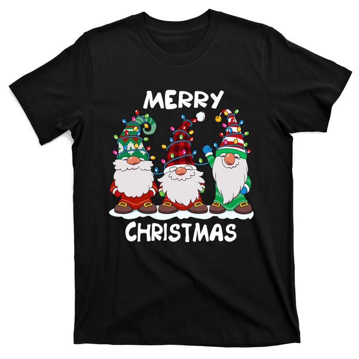 Merry Christmas Gnomes Xmas Family T-Shirt