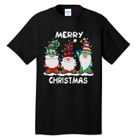 Merry Christmas Gnomes Xmas Family Tall T-Shirt