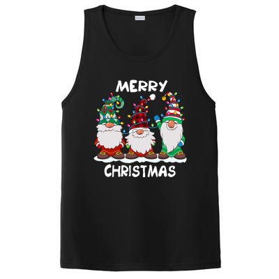 Merry Christmas Gnomes Xmas Family PosiCharge Competitor Tank