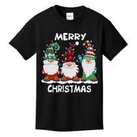 Merry Christmas Gnomes Xmas Family Kids T-Shirt