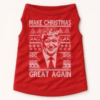Make Christmas Great Again Funny Trump Ugly Doggie Tank