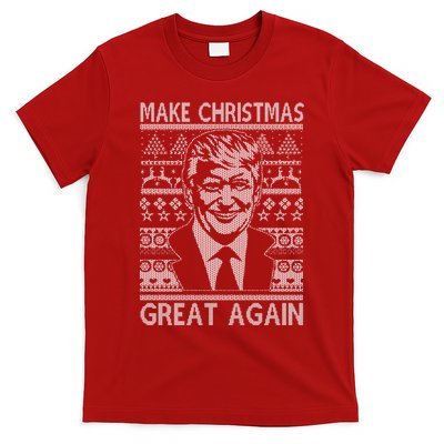 Make Christmas Great Again Funny Trump Ugly T-Shirt