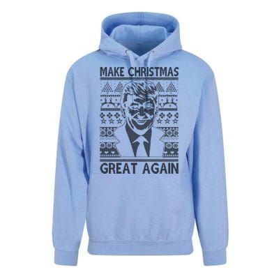 Make Christmas Great Again Funny Trump Ugly Unisex Surf Hoodie