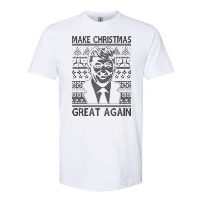 Make Christmas Great Again Funny Trump Ugly Softstyle CVC T-Shirt