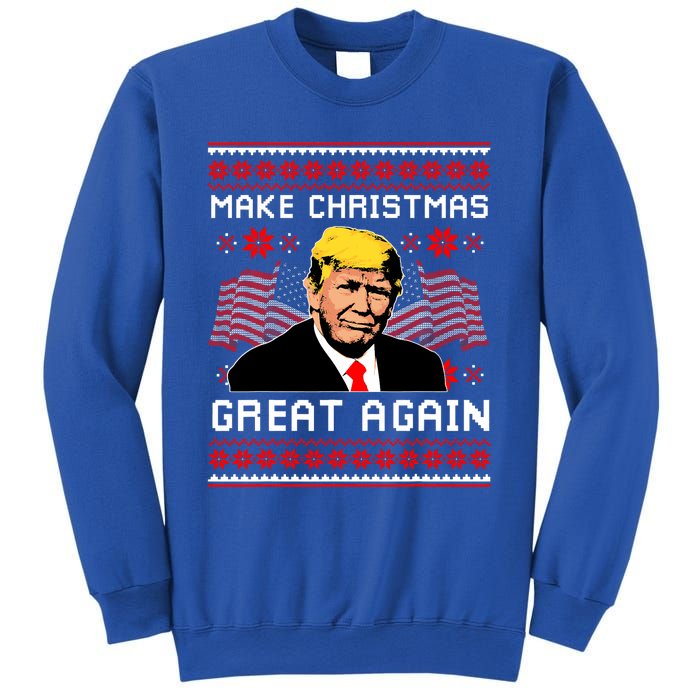 Make Christmas Great Again Trump Ugly Christmas Gift Sweatshirt