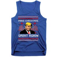 Make Christmas Great Again Trump Ugly Christmas Gift Tank Top