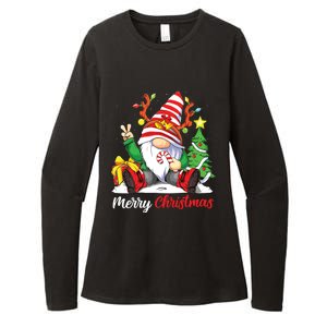 Merry Christmas Gnome Family Christmas Shirts For Women Womens CVC Long Sleeve Shirt