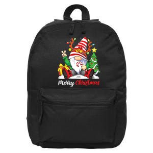 Merry Christmas Gnome Family Christmas Shirts For Women 16 in Basic Backpack