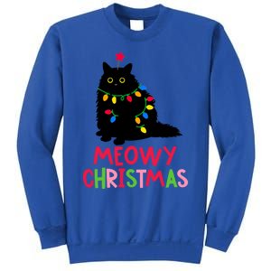 Meowy Christmas Gift Sweatshirt