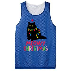 Meowy Christmas Gift Mesh Reversible Basketball Jersey Tank