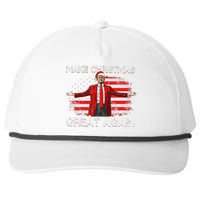 Make Christmas Great Again Santa Funny Trump Xmas Pajamas Snapback Five-Panel Rope Hat