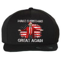 Make Christmas Great Again Santa Funny Trump Xmas Pajamas Wool Snapback Cap