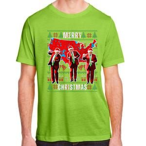 Make Christmas Great Again Trump Pajamas Ugly (14) Adult ChromaSoft Performance T-Shirt