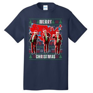 Make Christmas Great Again Trump Pajamas Ugly (14) Tall T-Shirt