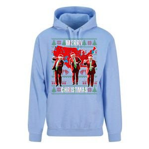 Make Christmas Great Again Trump Pajamas Ugly (14) Unisex Surf Hoodie