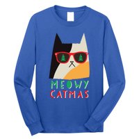 Meowy Catmas Great Gift Long Sleeve Shirt