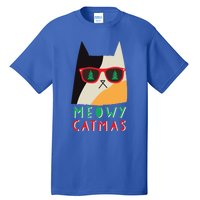 Meowy Catmas Great Gift Tall T-Shirt