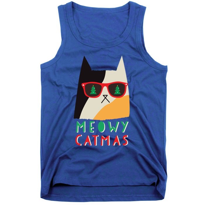 Meowy Catmas Great Gift Tank Top