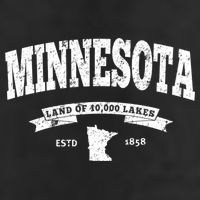 Minnesota Cute Gift Vintage Minnesota Gift Retro Mn Beanie