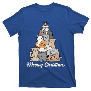 Meowy Christmas Gift T-Shirt