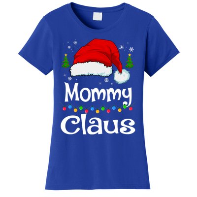 Mommy Claus Gift Christmas Pajama Family Matching Xmas Meaningful Gift Women's T-Shirt