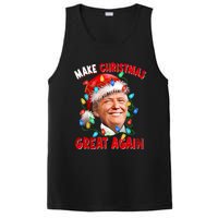 Make Christmas Great Again Funny Donald Trump Xmas Lights PosiCharge Competitor Tank