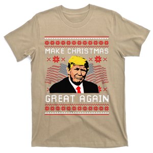 Make Christmas Great Again Trump Ugly Christmas Gift T-Shirt