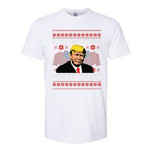 Make Christmas Great Again Trump Ugly Christmas Gift Softstyle CVC T-Shirt