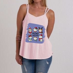 Meowy Christmas Gift Women's Strappy Tank